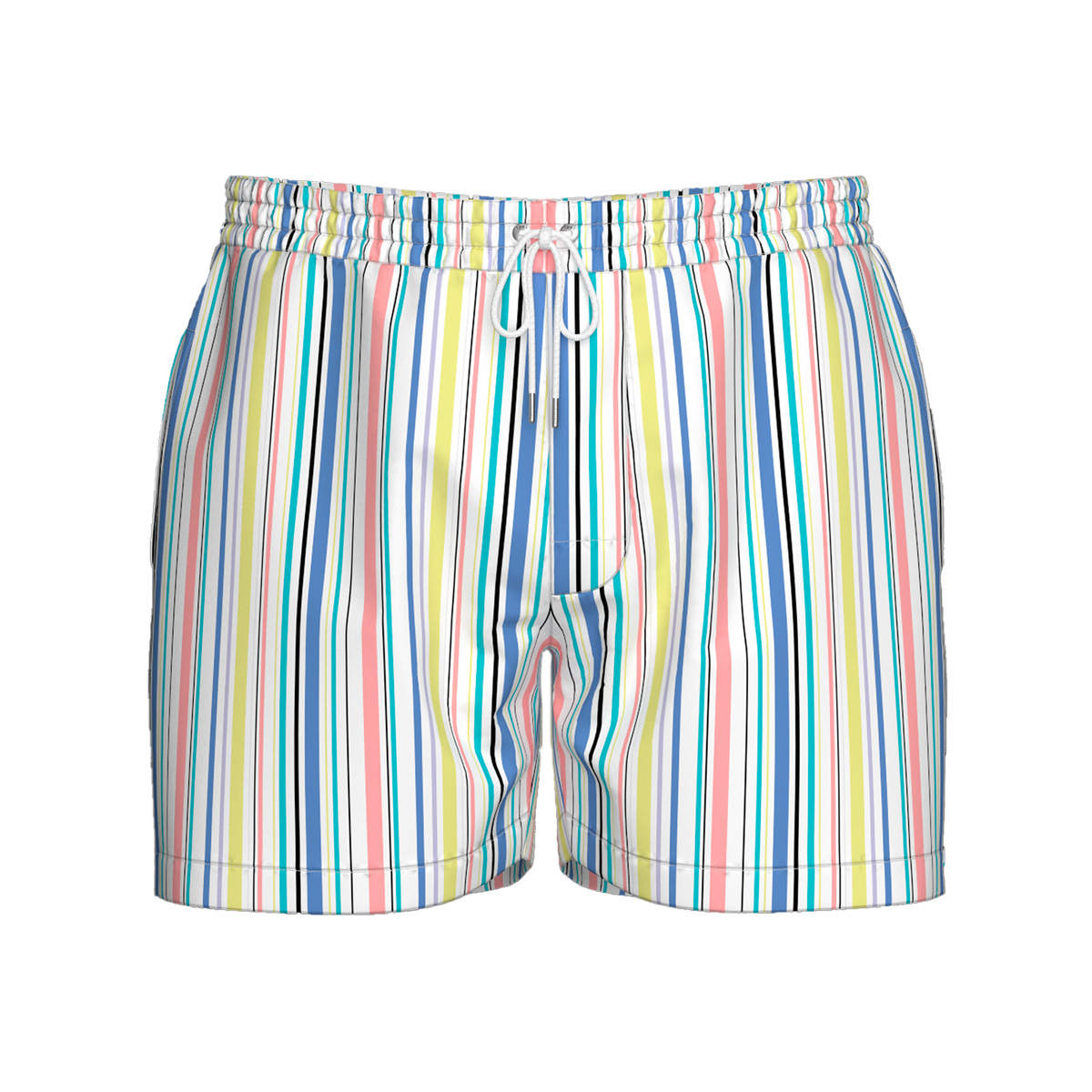 MENS AERO MULTI STRIPE SWIM SHORT 