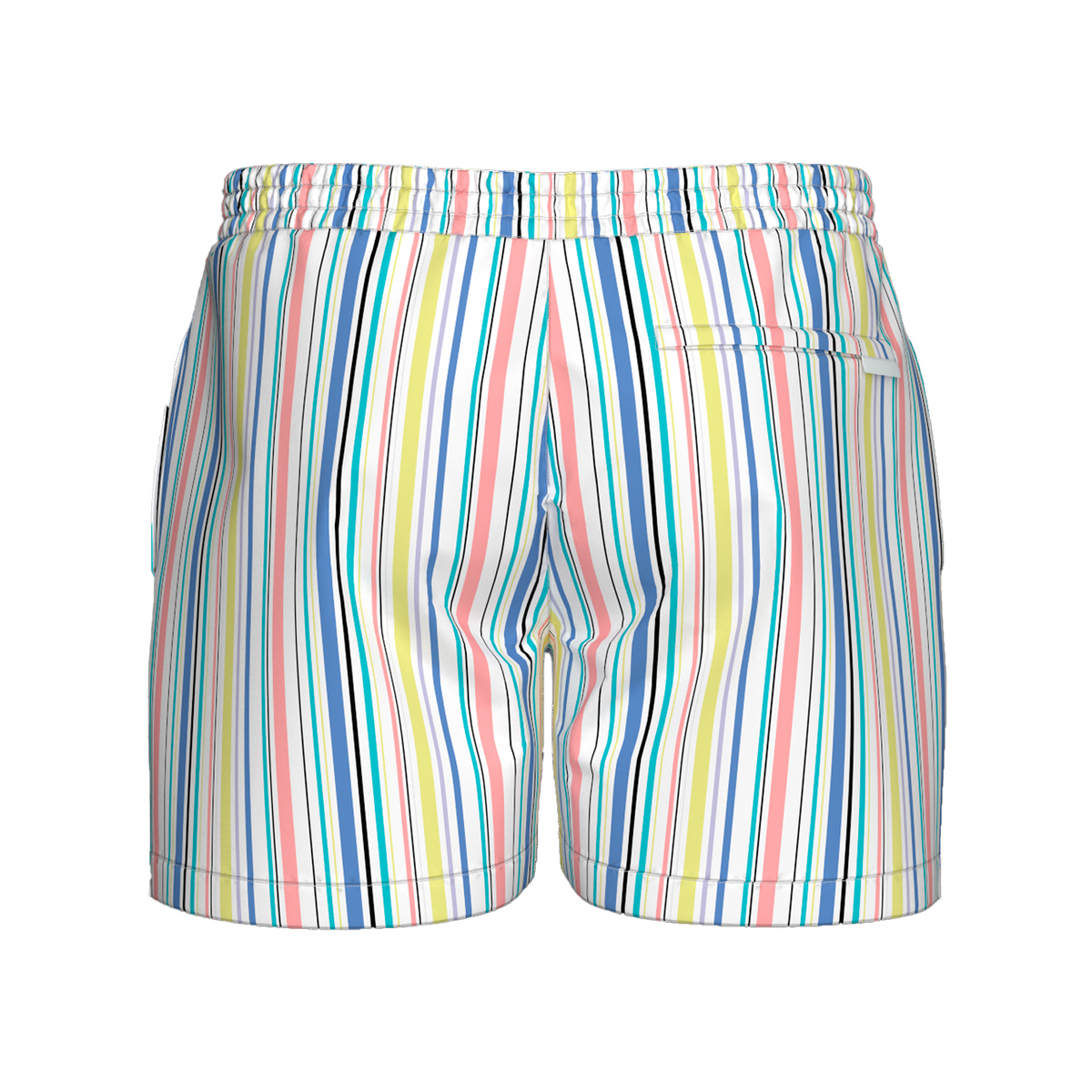 MENS AERO MULTI STRIPE SWIM SHORT 