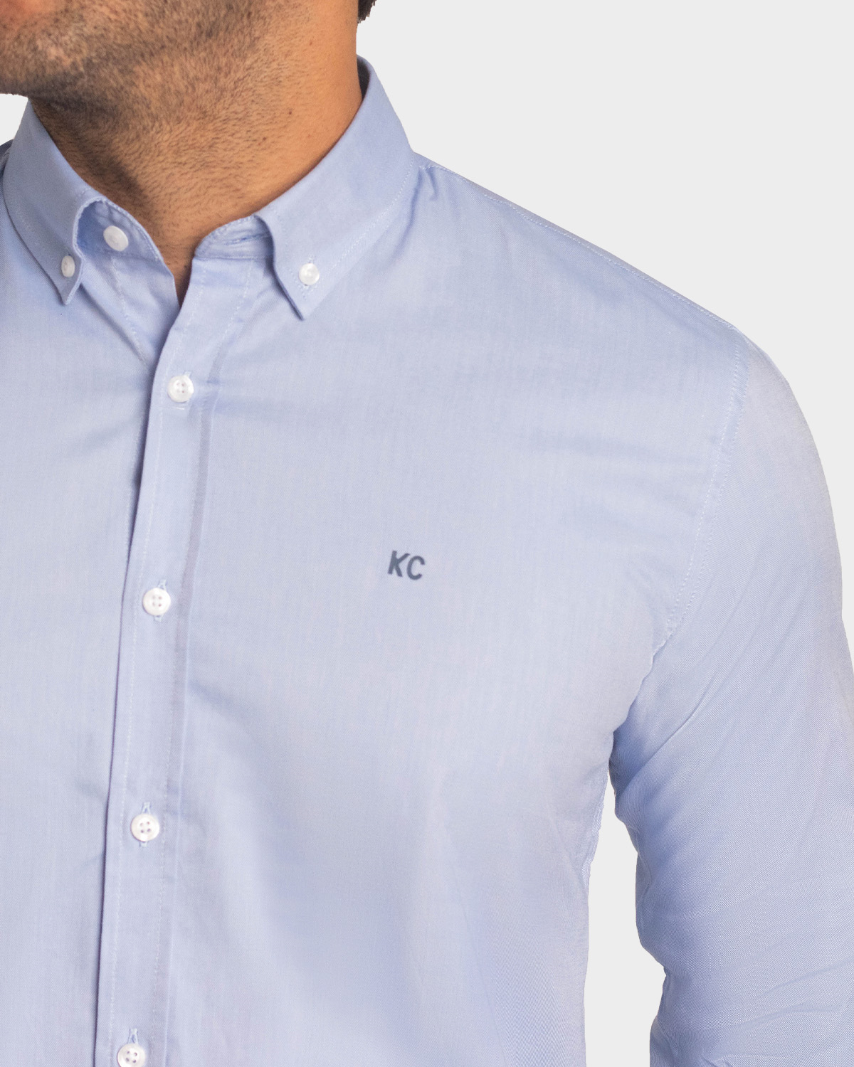 CAMISA CASUAL PARA HOMBRE MANGA LARGA 