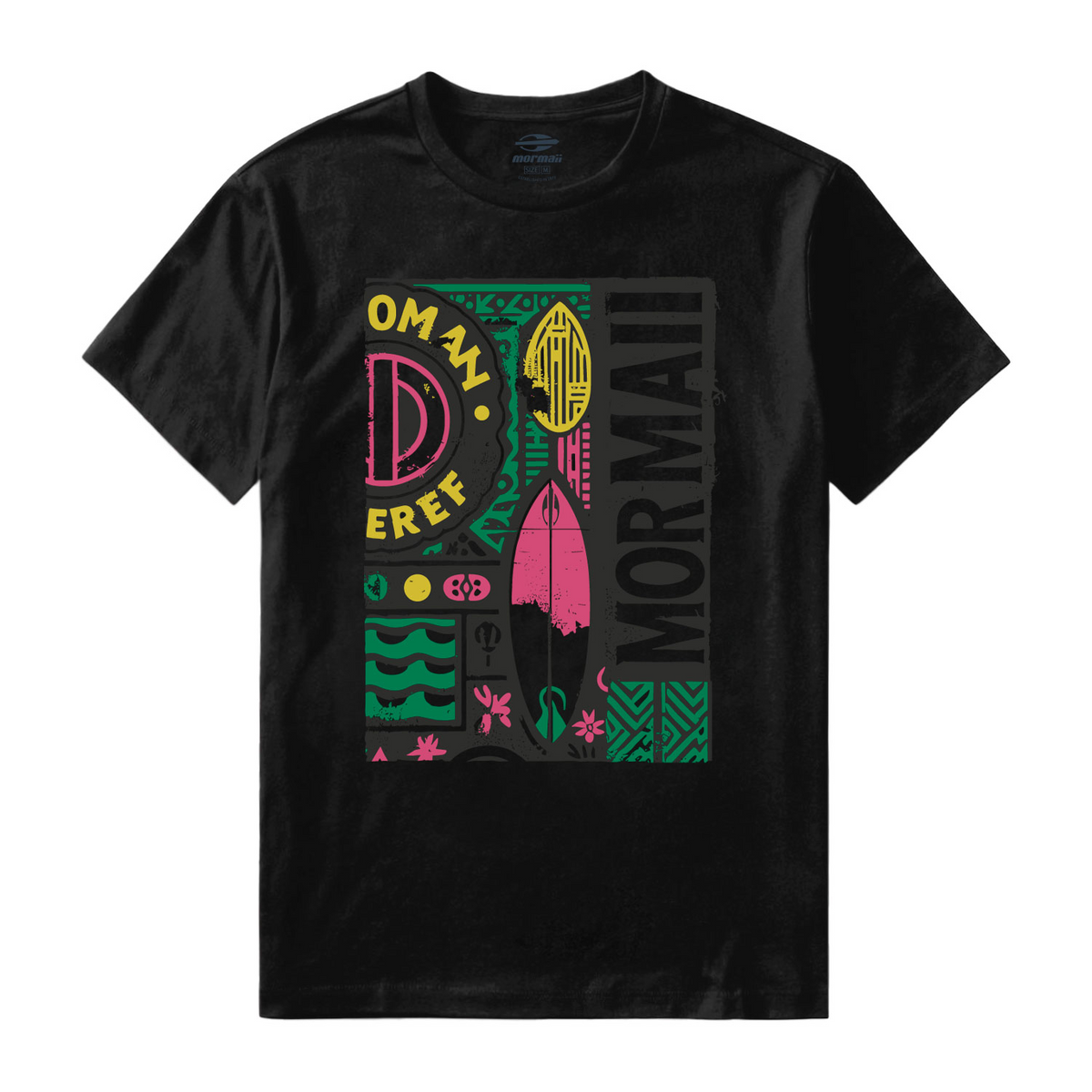 REMERA GRÁFICA MORMAII 
