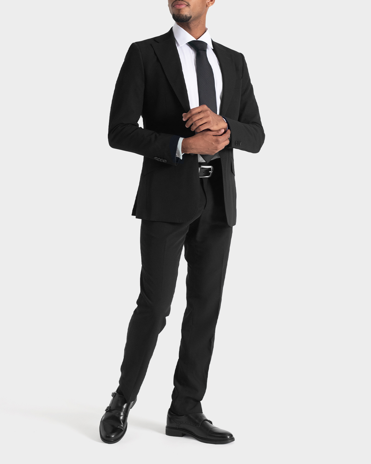DRESS SUIT FOR MEN BLACK 