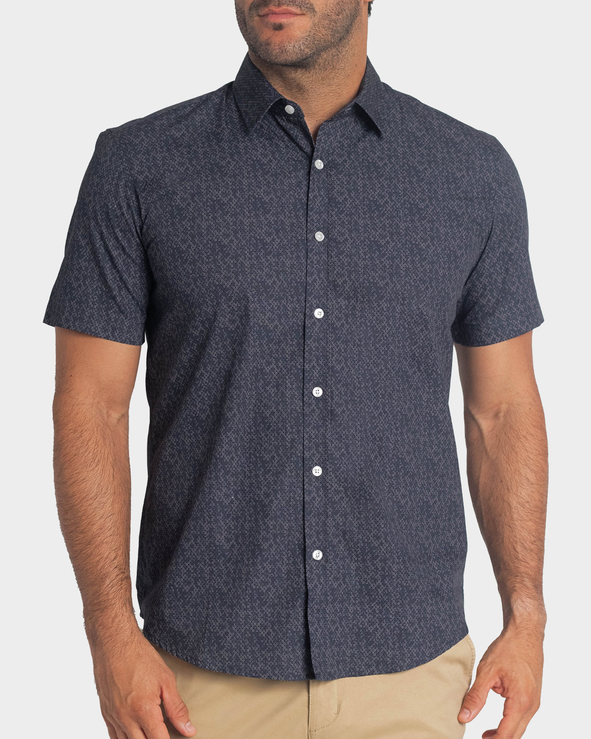 CAMISA CASUAL PARA HOMBRE  BLUE 