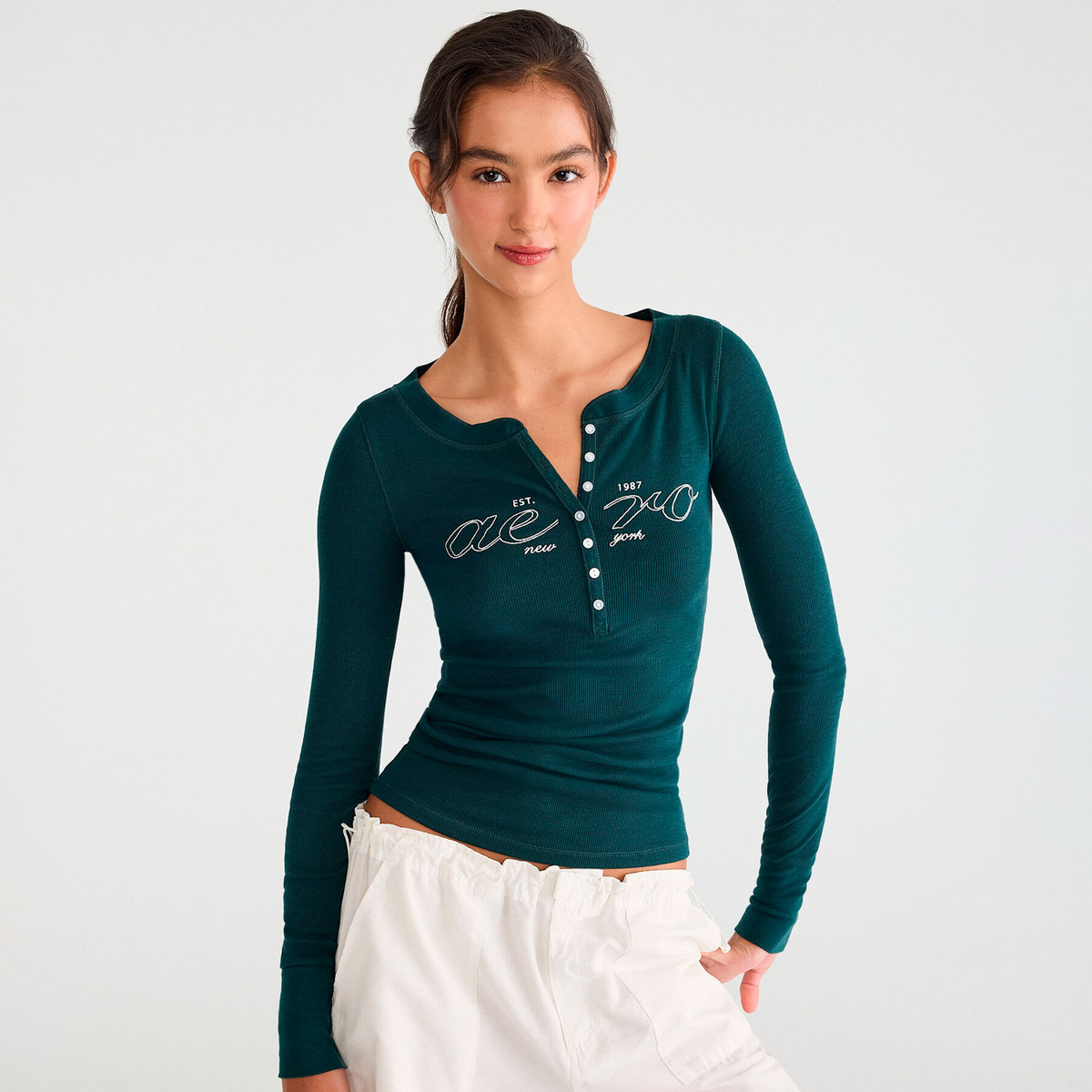 AERO GIRLS LS KNITS 