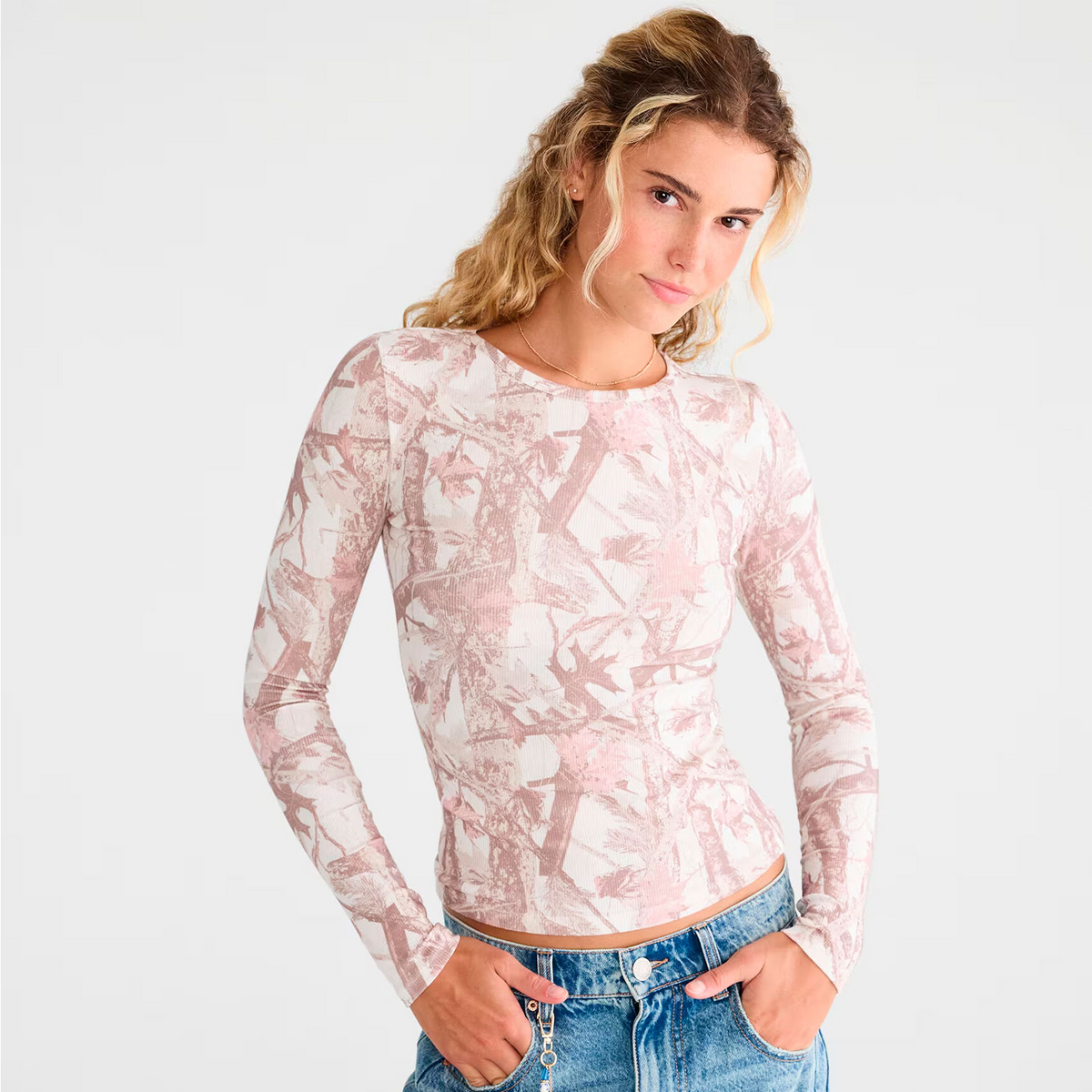 AERO GIRLS LS KNITS  