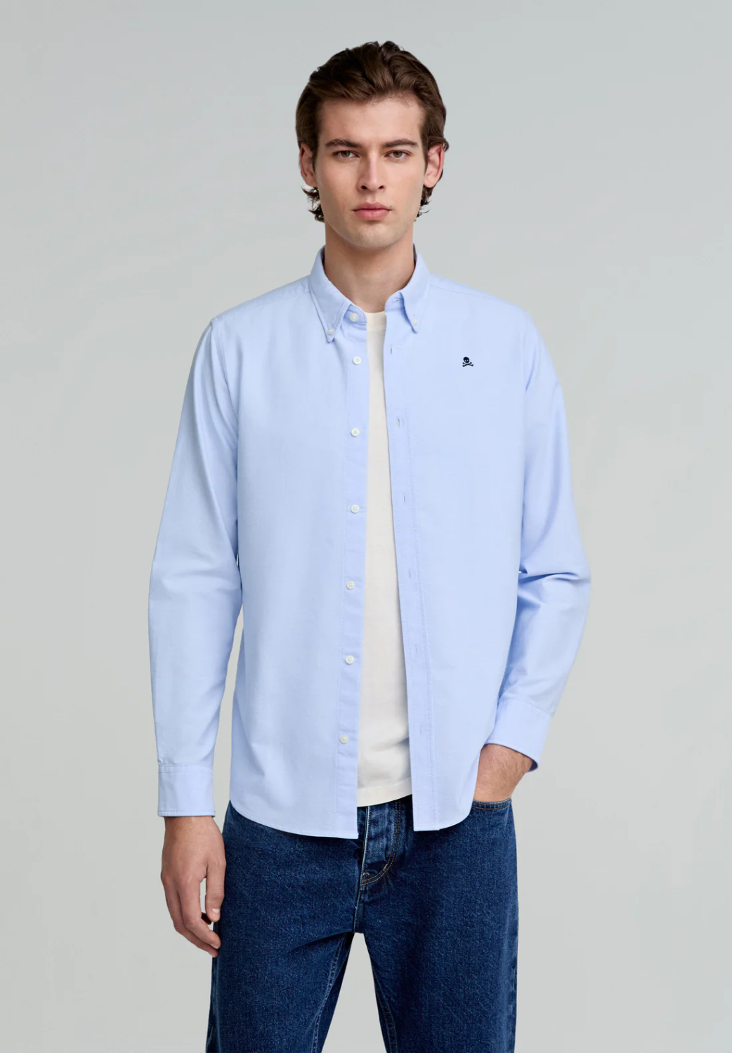 SCNOS BUTTON DOWN SHIRT 