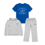 KNITTED 1/4 ZIP PULLOVER TOP  KNITTED PANT 