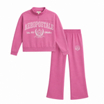 KNITTED 1/4 ZIP PULLOVER TOP  KNITTED PANT 