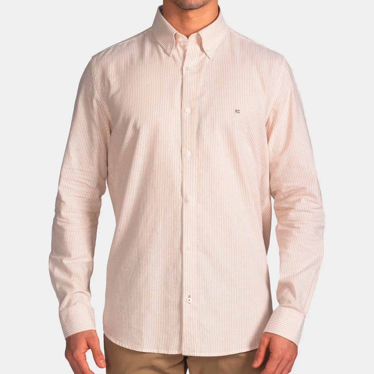 CAMISA CASUAL MANGA LARGA KENNETH COLE 