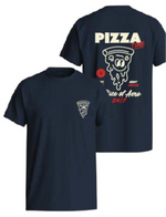 PIZZA TIME PUFF PRINT T-SHIRT 