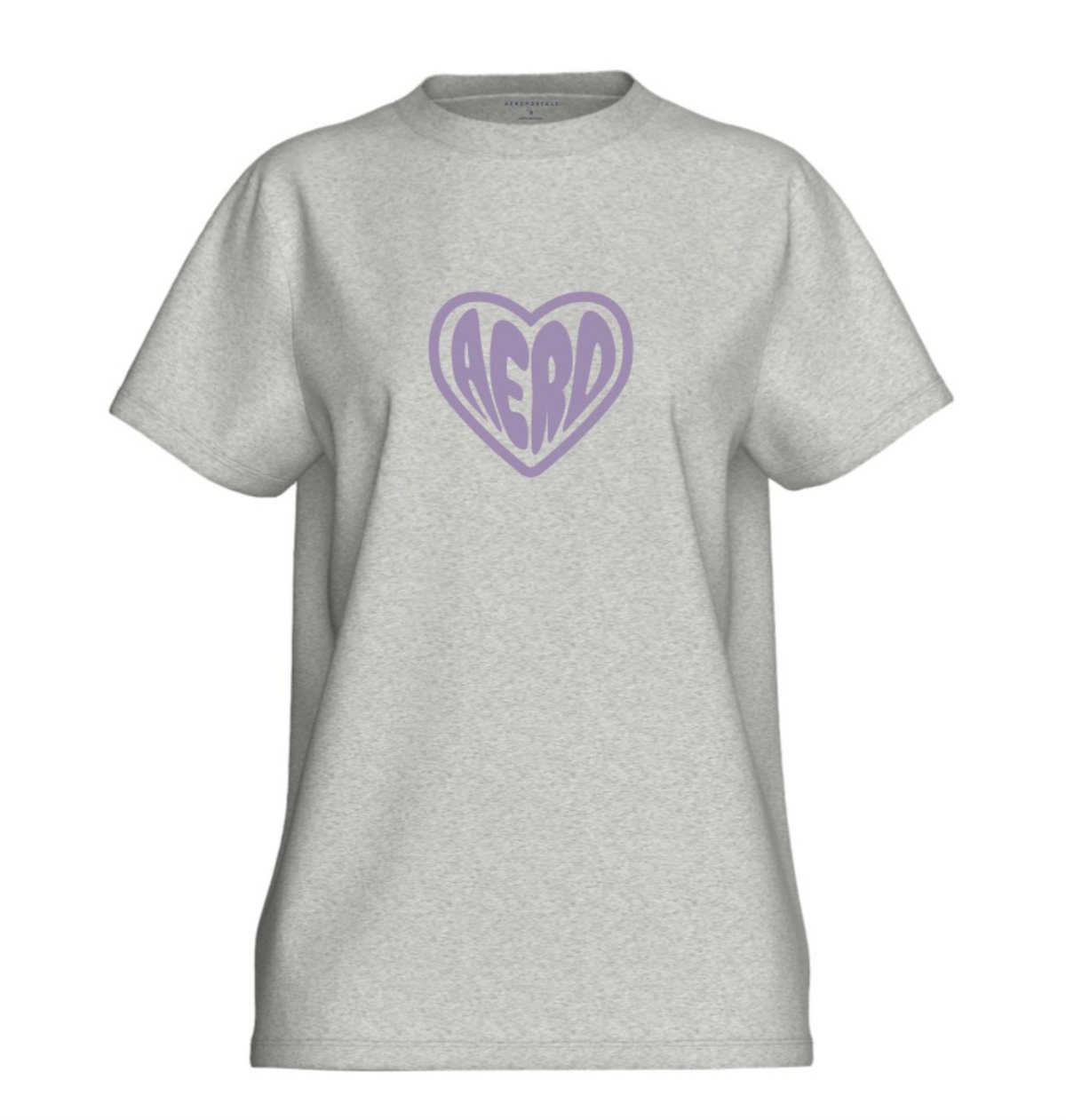 AERO HEART PUFF PRINT T-SHIRT 