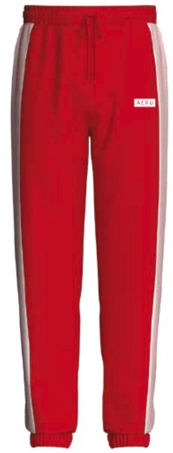 AEROPOSTALE STRIPE BOX HIGH BUILD JOGGER 