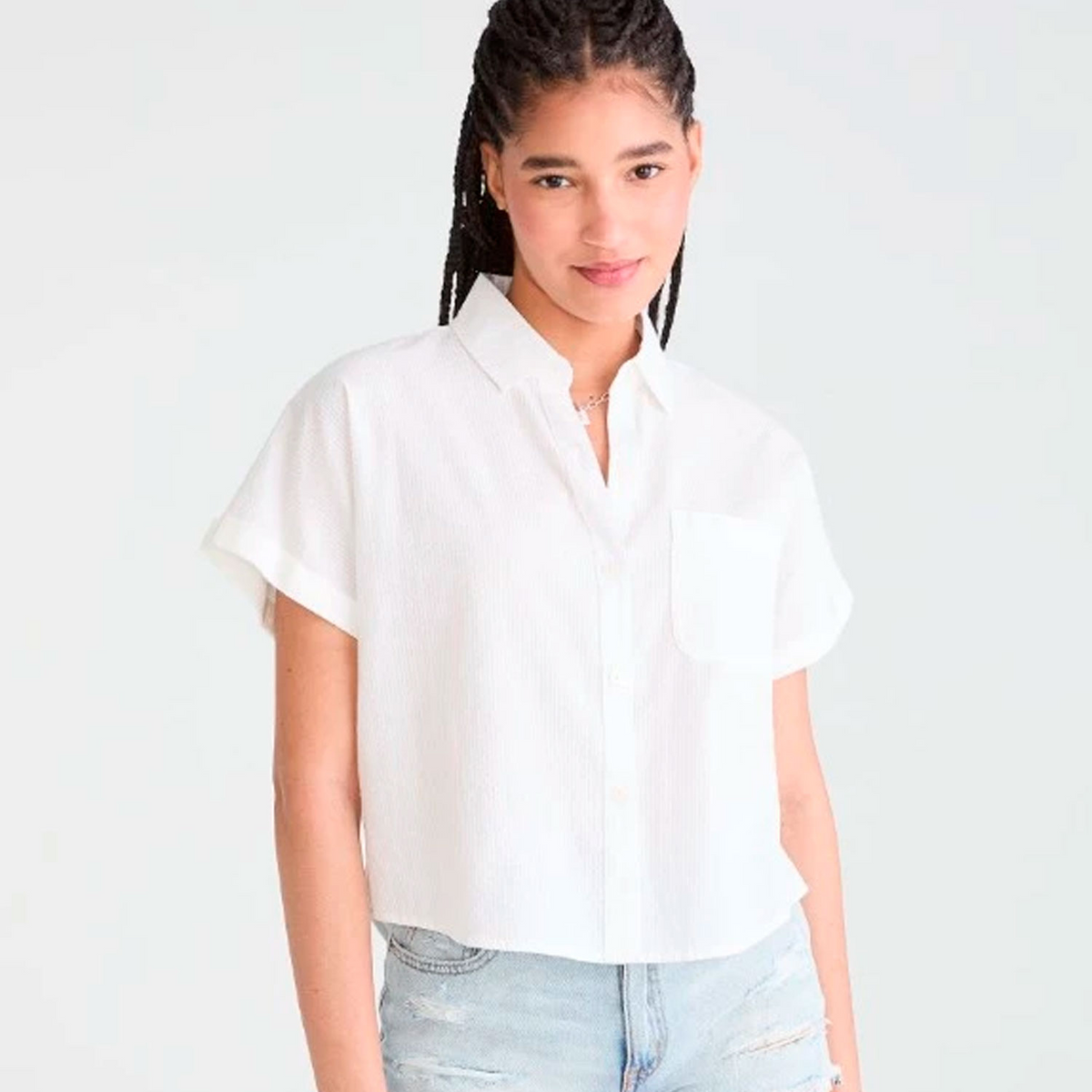 AERO GIRLS WOVEN TOPS 
